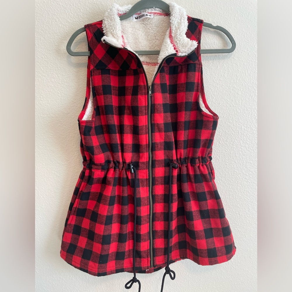 Buffalo Plaid Vest